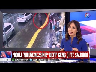 Diyarbakır'da 'Böyle yürüyemezsiniz' dediği genç çifte hücum etti ama