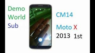 Moto X 2013 cm 14.1 7.1 Nougat Rom Review