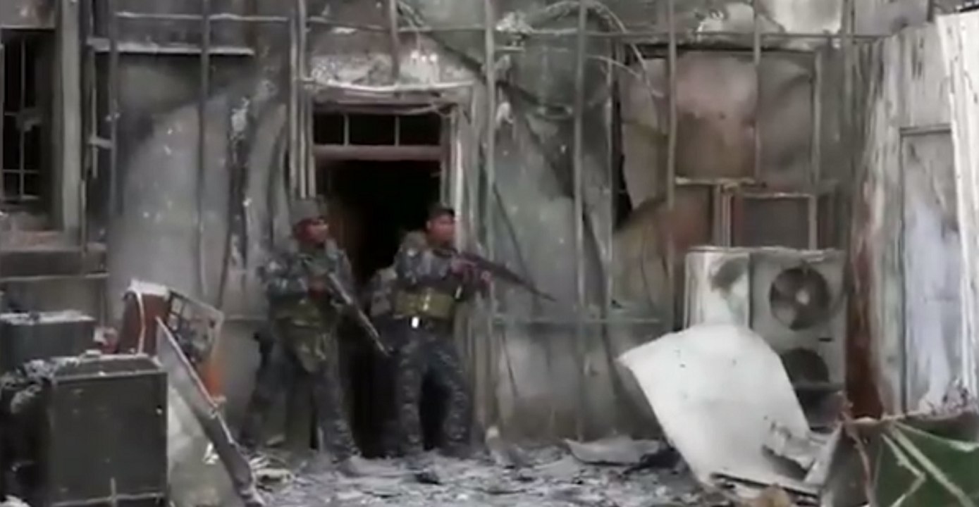 Iraqi Forces Gain Ground Against Islamic State in Mosul's Old City - video Dailymotion