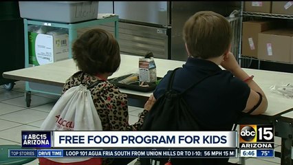 How to get free food for kids this summer