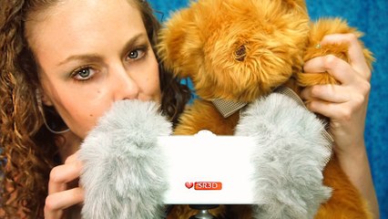 Amazing Fluffy Ear Massage ASMR – SR3D Binaural Microphone Mic Brushing & Touching