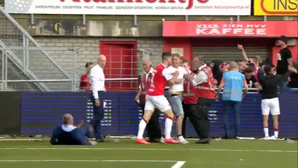 Riots break out during MVV Maastricht vs Roda JC!