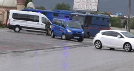 FETÖ'cüleri Taşıyan Cezaevi Aracı Denizli'de Kaza Yaptı