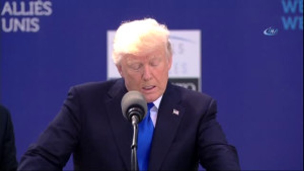 ABD Başkanı Trump'tan NATO Liderler Zirvesi'nde Terör Vurgusu- "Abd, Terörle Mücadeleye Durmadan...