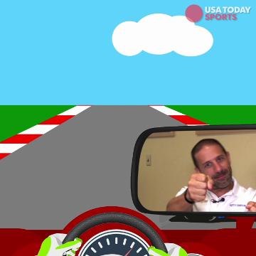 IndyCar simulation: Drivers imitate themselves in the cockpit