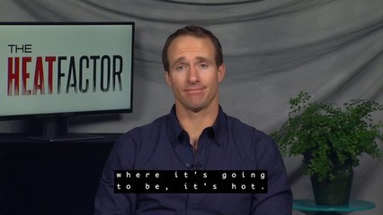 Here's what Drew Brees wants you to know about working out in the heat