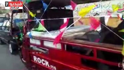 مواكب شعبية لاستقبال شهر رمضان بكفر الشيخ