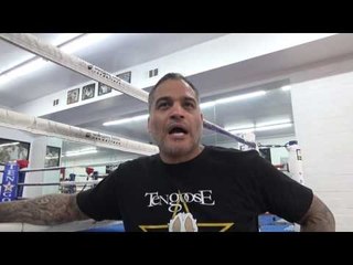 famous dancer Dani at goossen gym EsNews Boxing