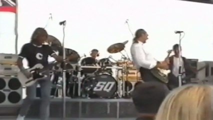 Status Quo Live - Blues And Rhythm(Rossi,Bown) Playback - Ark Royal,Portsmouth 30-7 2002