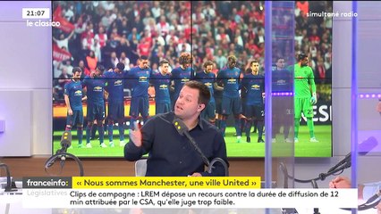 Avec la victoire de Manchester United, "on voit quel rôle peut avoir le football" après les attentats