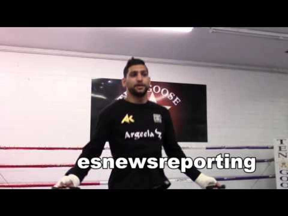 AMIR KHAN I Have Never Ducked ANY Big Fight Will Never Duck Anyone EsNews Boxing