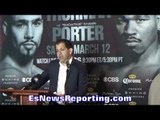 SHOWTIME exec Stephen Espinoza: Thurman/Porter WINNER THE FUTURE of 147lbs??? - EsNews Boxing