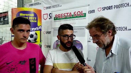 GENTLEMEN DU FOOT 2017 - Florian ARCHIMBAUD (Archimbaud TP) et Romain CARLESIMO (Ideal Formation)