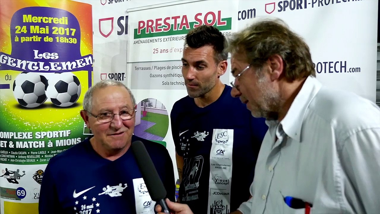 GENTLEMEN DU FOOT 2017 - Anthony REVEILLERE et Alain BLANCO (Visuel Concep)