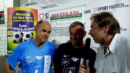 GENTLEMEN DU FOOT 2017 - Patricb BAUD et Eric NOEL (Coeurs de Lyon)