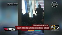 Heavily armed man arrested inside Phoenix Comicon