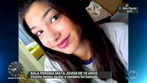 Bala perdida mata jovem de 18 anos no Rio de Janeiro