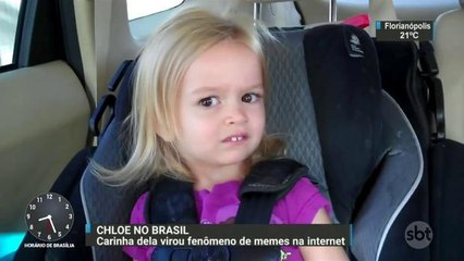 Veja como a pequena Chloe se tornou a menina mais popular da internet