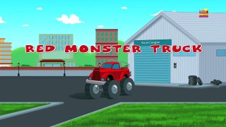 Car garage   learn colors   Quad bike   monster truck   jeep   cartoon for kids