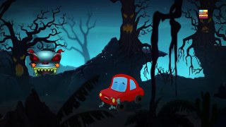 Little Red Car rhymes   Run Little Red Car Run   The Haunted House Monster Truck   Episode 51