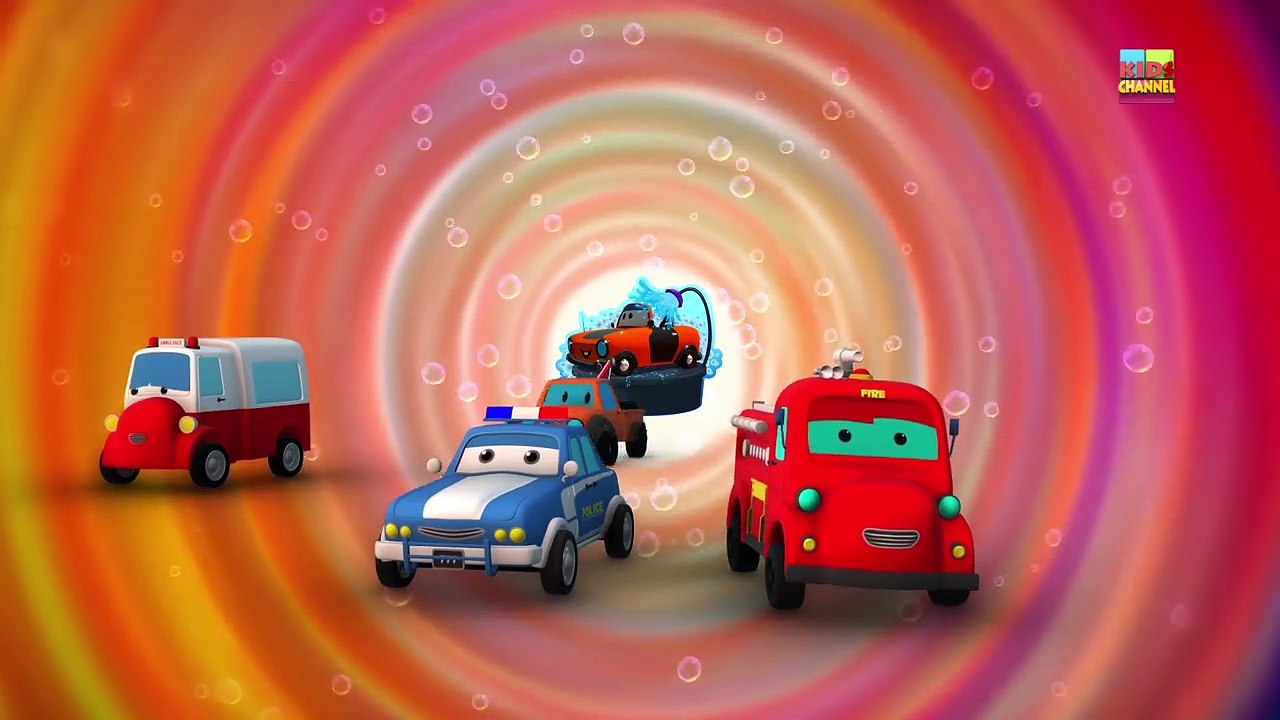 Road Rangers go to the car wash   videos for kids