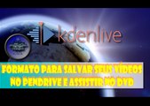 Renderizar em Formato pra DVD no Kdenlive