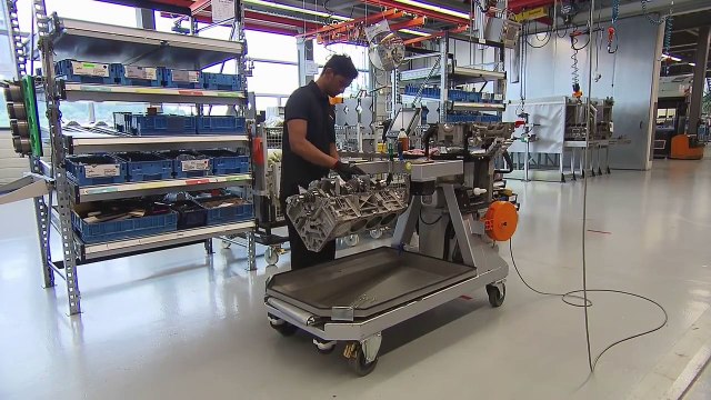 2017 Mercedes-Benz AMG 63 V8 4.0 liter Engine Production BEHIND the SCENES