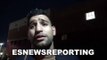 Amir Khan And Floyd Mayweather Get Into It Ringside At Garcia Guerrero Fight - EsNews Boxing