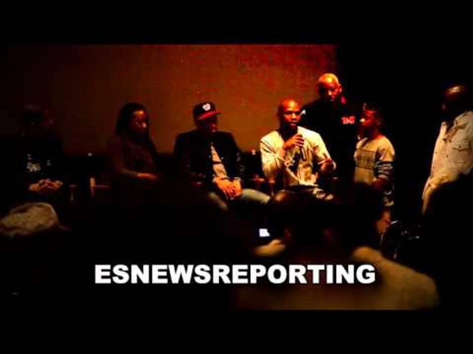 Floyd Mayweather Asked If He's Coming Out Of Retirement - EsNews Boxing
