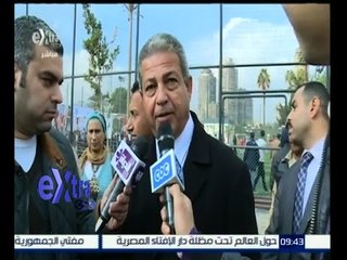 غرفة الأخبار | احتفالية رياضية بمشاركة عدد من الوزراء والرياضيين والفنانين