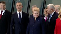 Donald Trump PUSHES a NATO Leader to Get to the Front of the Pack