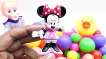 LEARN COLORS Baby Girl Doll Bath Time 'The Ball Pit Toys' Ba