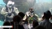 Navy Divers Visit New York Aquarium, Swim With Stingrays And Eels