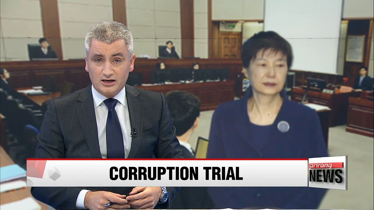 Former President Park's second hearing focuses on bribery allegations