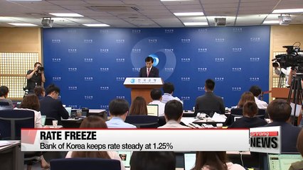 Bank of Korea keeps rate steady at 1.25% for May
