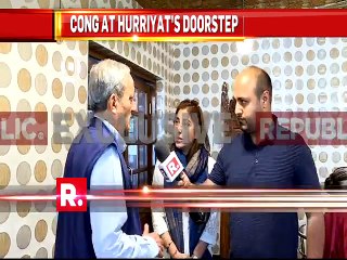 Republic TV confronts Mani Shankar following his meeting with separatists