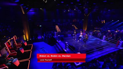 Justin Bieber - Love Yourself (Ridon, Robin, Merdan) _ The Voice Kid