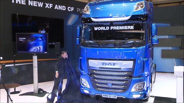Behind the scenes of the new DAF XF and CF world premiere at the CV Show 2017