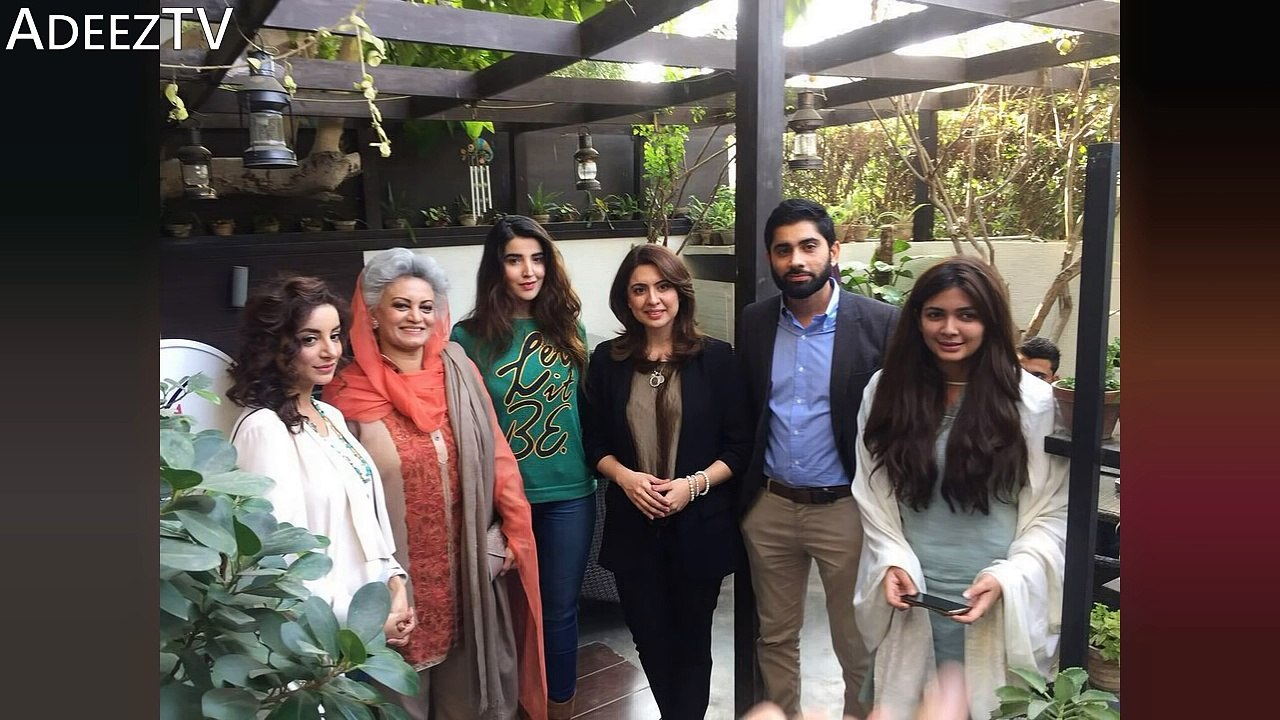 Aamina Sheikh, Hareem Farooq and Sarwat Gillani at the Veet Academy lunch in Karachi