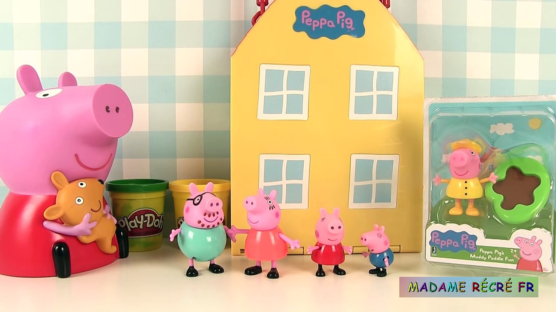 Maison de peppa pig de Luxe pâte à modeler ♥ Play doh Peppa Pig