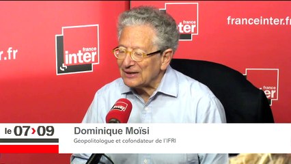 Dominique Moïsi : "Le problème majeur aujourd'hui c'est l'Amérique."