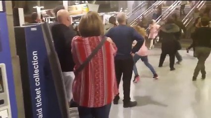 Momentos de la Explosión en Manchester en el concierto de Ariana Grande
