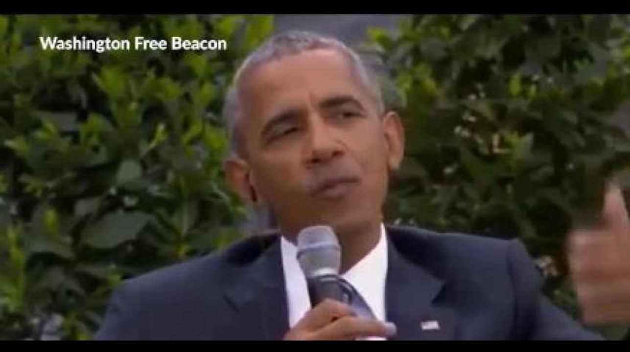 Barack Obama tacle Donald Trump et son mur (vidéo)