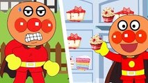 アンパンマン アニメ #01 ❤️ アンパンマン 食べる ケーキ ❤ おもしろアニメ anpanman animation