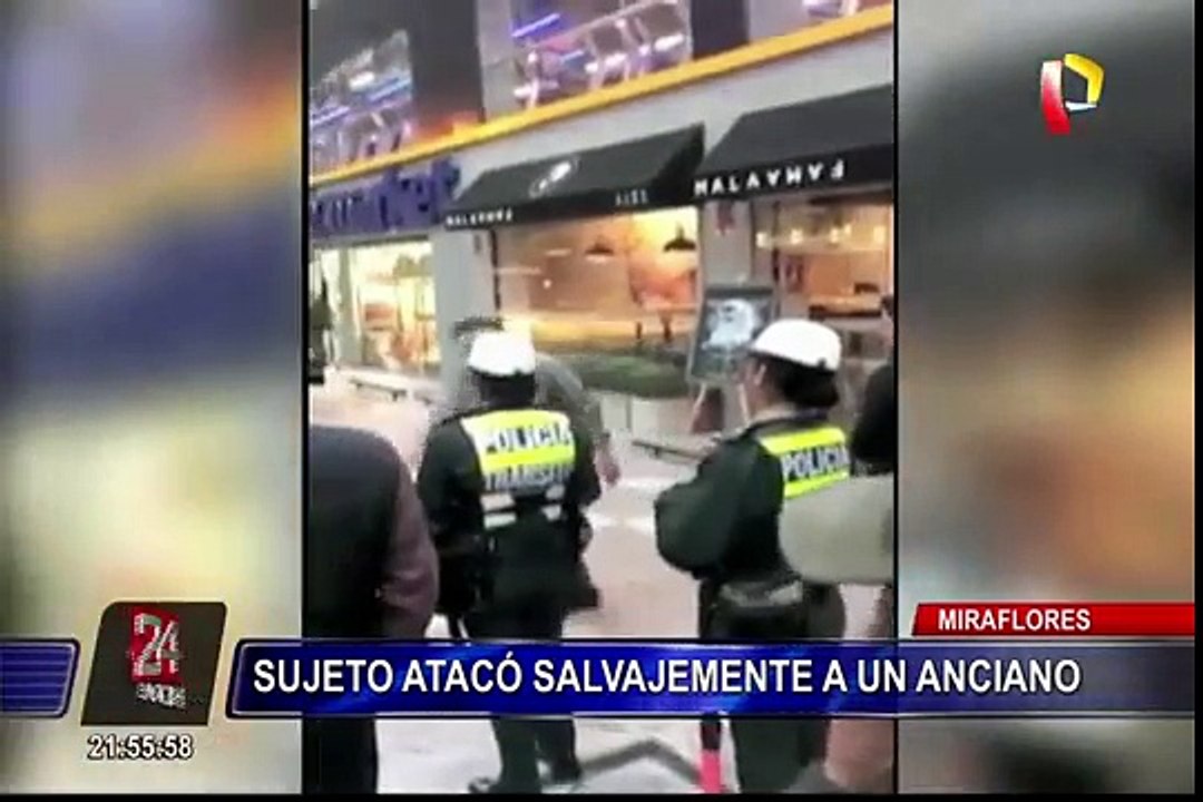Sujeto que golpeó a anciano en Miraflores tiene varias denuncias por agresión