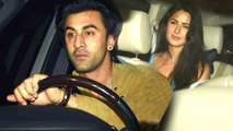 Ranbir Kapoor And Katrina Kaif At Karan Johar Birthday Bash 2017