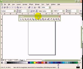 CorelDraw X3 Interface Basics