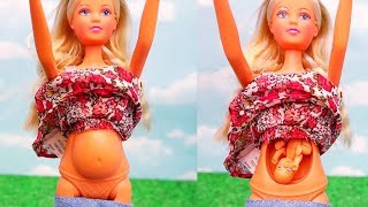 90s pregnant barbie