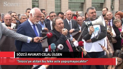 Ülgen: 'Sözcü'ye atılan bu leke asla yapışmayacaktır'