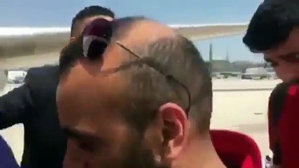 TFF 1. Lig'e çıkan Erzurumspor'un ilginç uçağa biniş anı